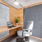 The Sandbox Paso Robles - private desk interior